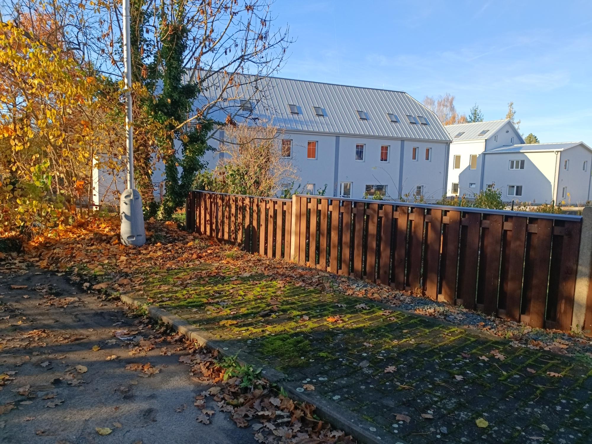 pozemek pro odpadní nádoby