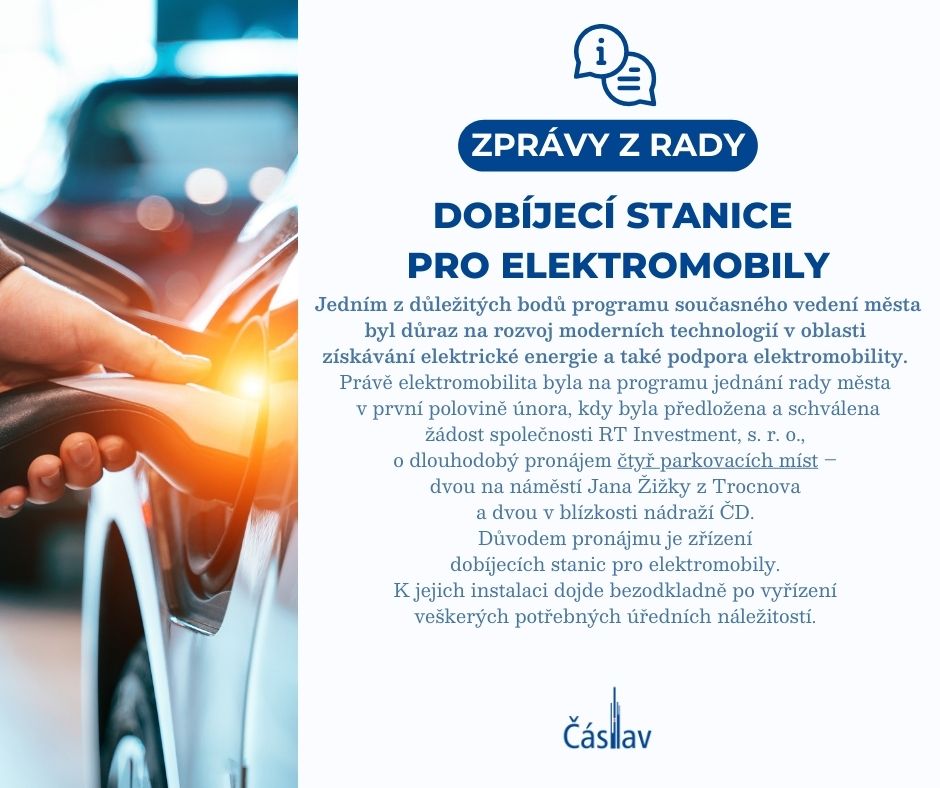 dobíjecí stanice elektromobily