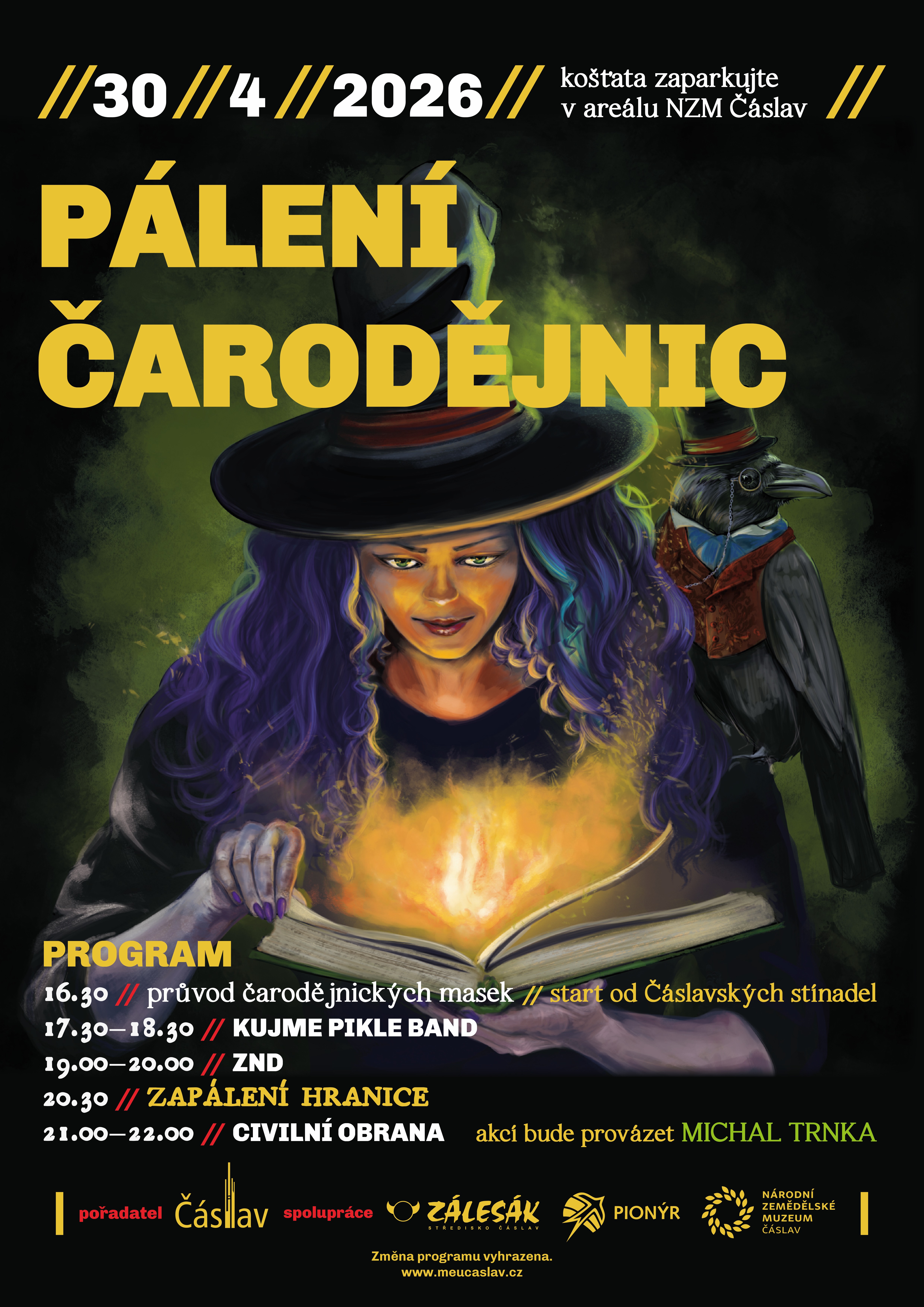pálení čarodějnic 2026