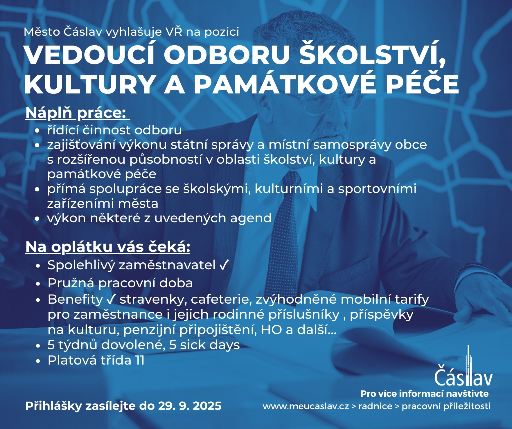 VŘ vedoucí odboru ŠKP
