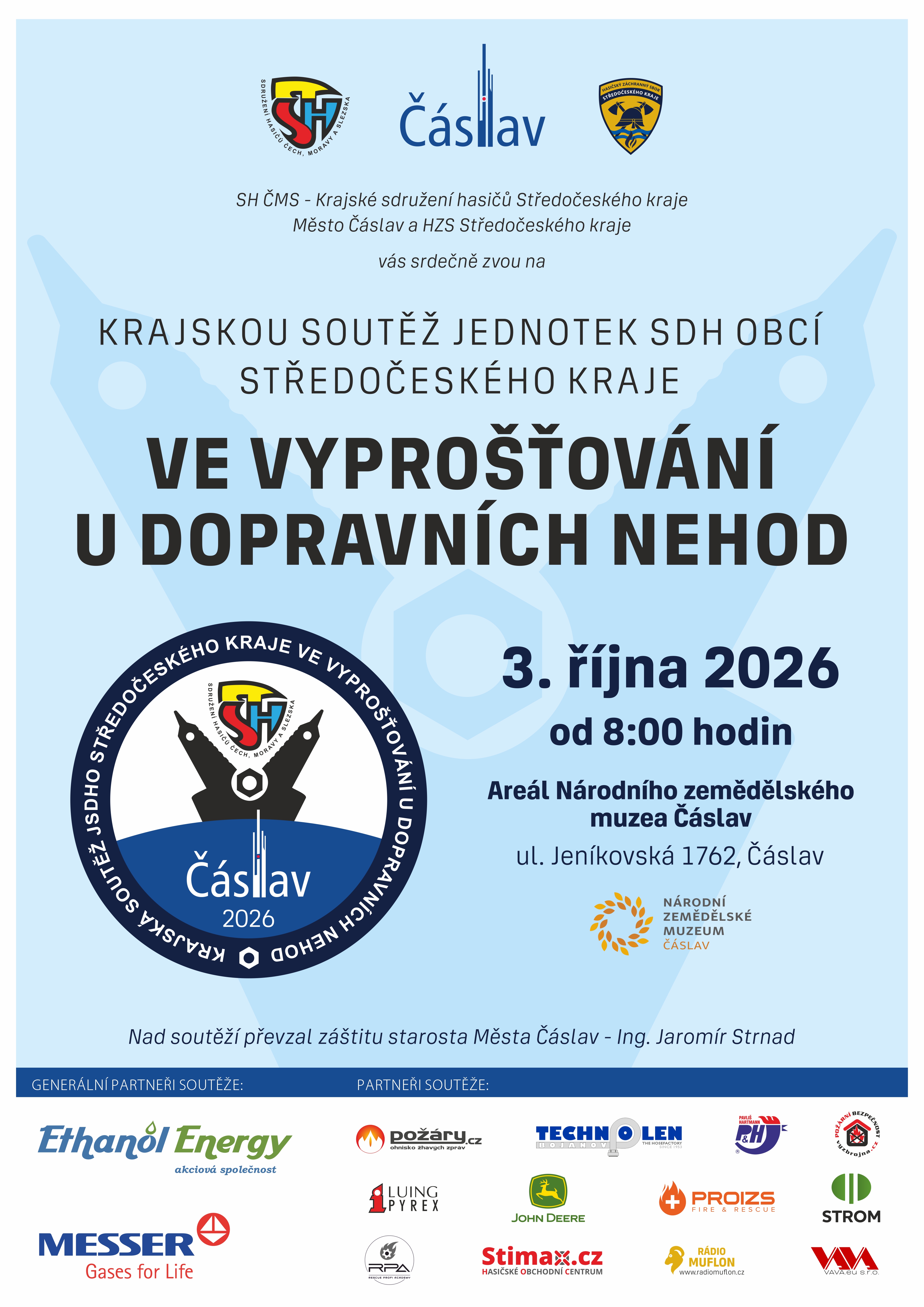 Krajská soutěž ve vyprošťování